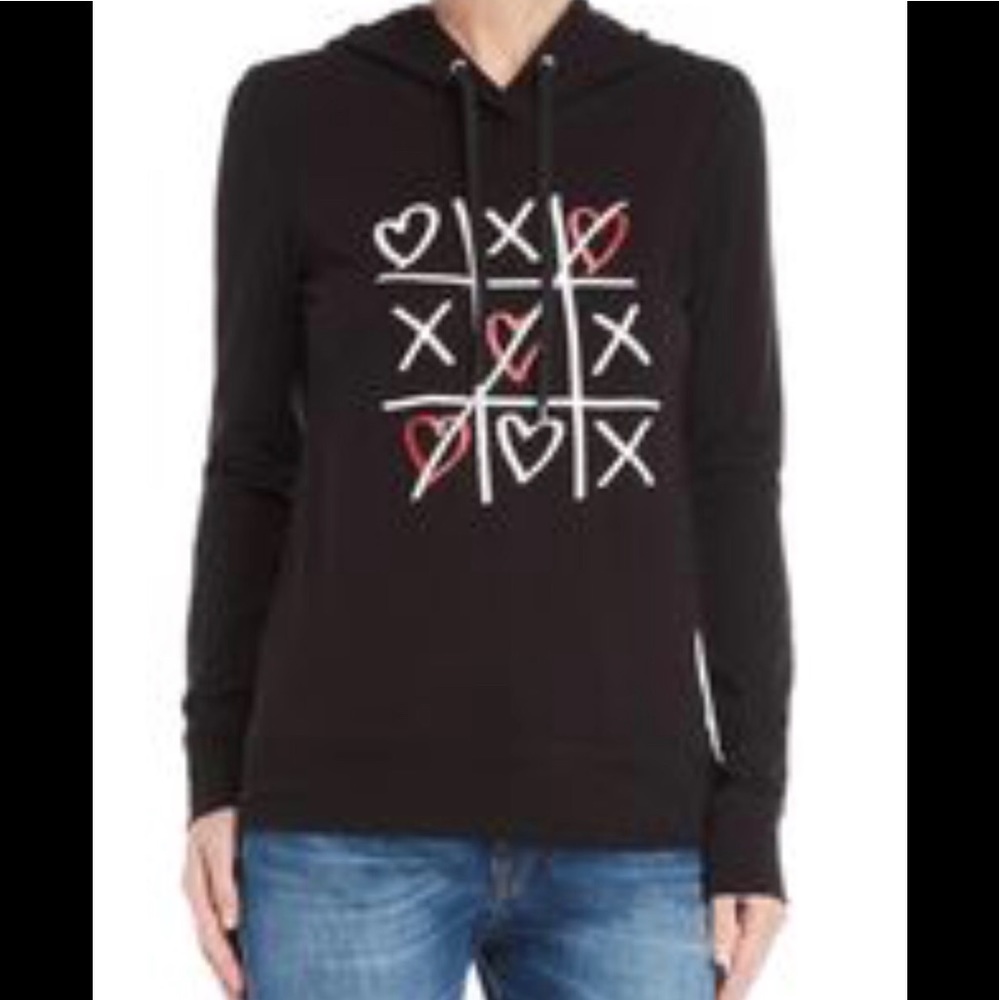 NWT Love Moschino Tic Tac Toe Hoodie♥️ - Picture 2 of 8